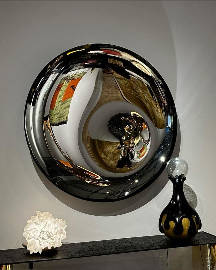 Miroir acrylique bombé